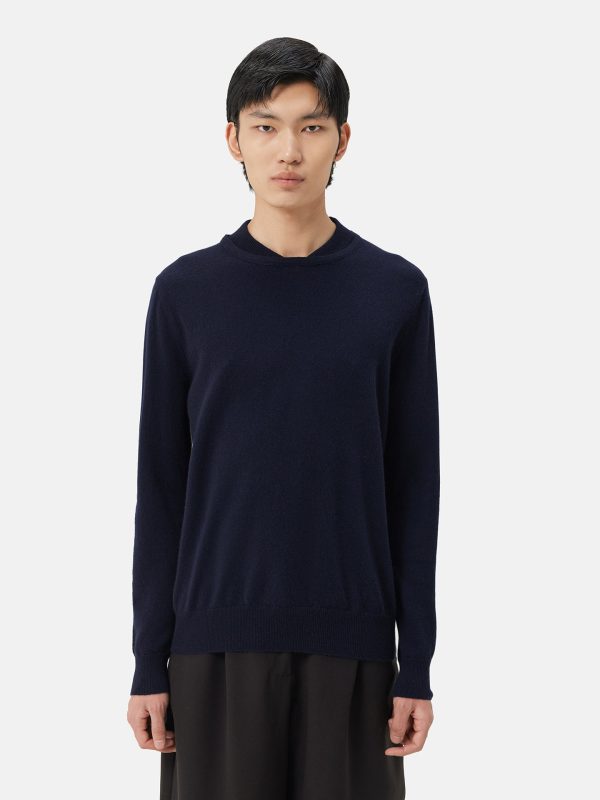 Double-Neckline Cashmere Sweater Mode – Bild 2