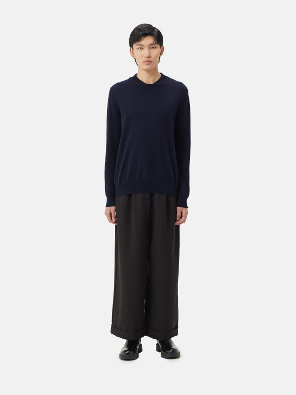 Double-Neckline Cashmere Sweater Mode – Bild 3