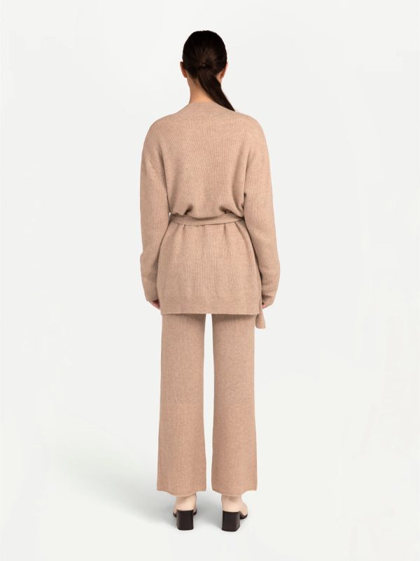 Organic Colour Belted Cashmere Cardigan Jetzt online – Bild 3