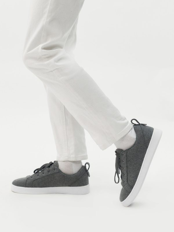 Cashmere Low Ankle Sneakers Im Angebot – Bild 3