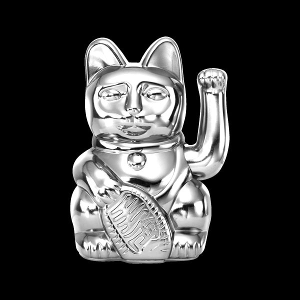Lucky Cat Cosmic Edition Mercury Shiny Silver Mode